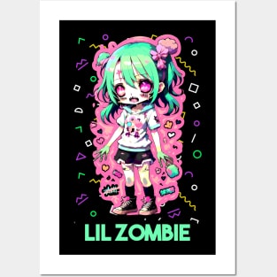 Lil Zombie Posters and Art